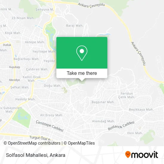 Solfasol Mahallesi map