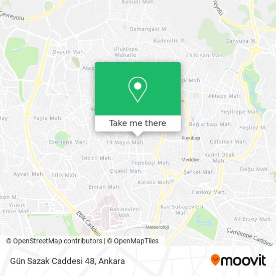 Gün Sazak Caddesi 48 map