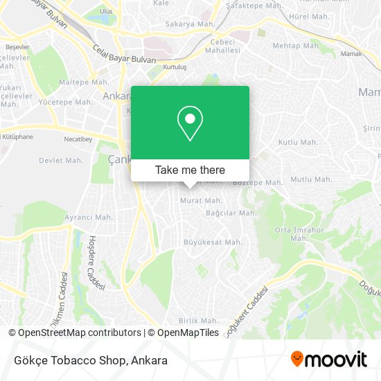 Gökçe Tobacco Shop map