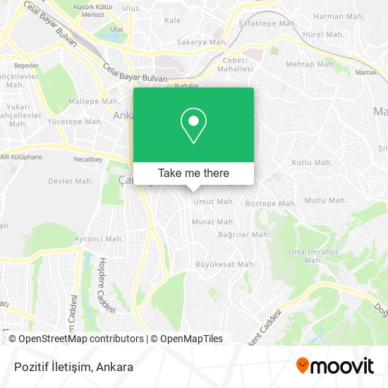 Pozitif İletişim map