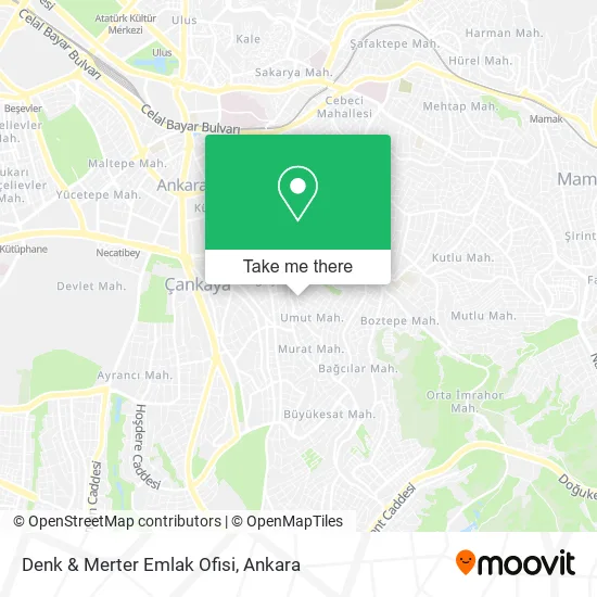 Denk & Merter Emlak Ofisi map