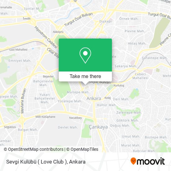 Sevgi Kulübü ( Love Club ) map