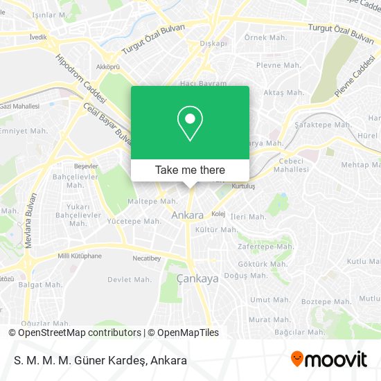 S. M. M. M. Güner Kardeş map