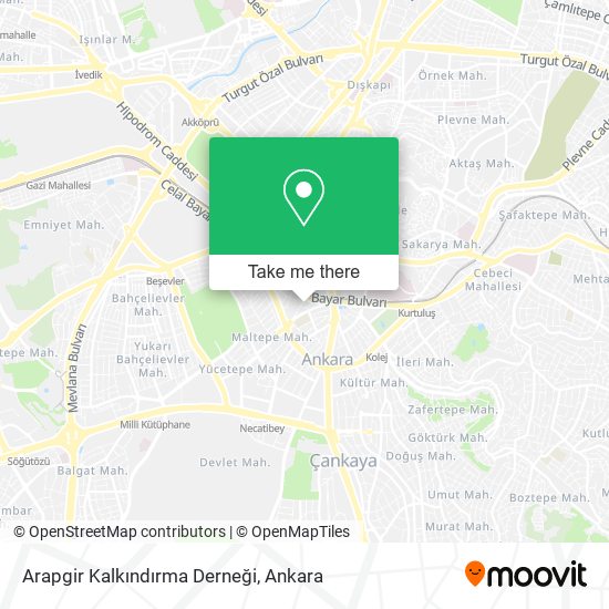 Arapgir Kalkındırma Derneği map