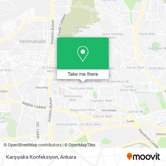 Karşıyaka Konfeksiyon map