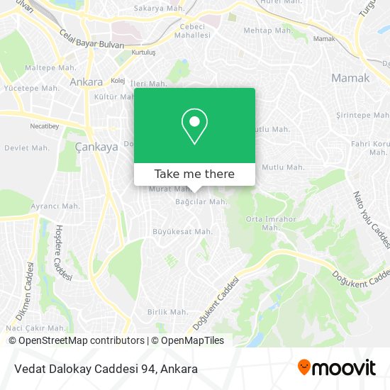 Vedat Dalokay Caddesi 94 map