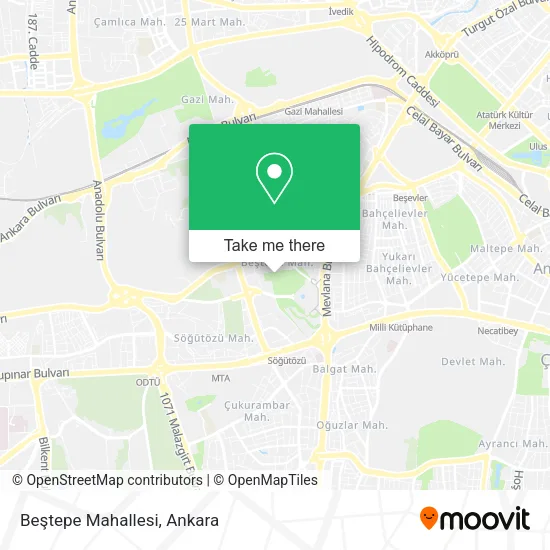 Beştepe Mahallesi map