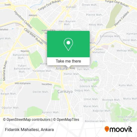 Fidanlık Mahallesi map