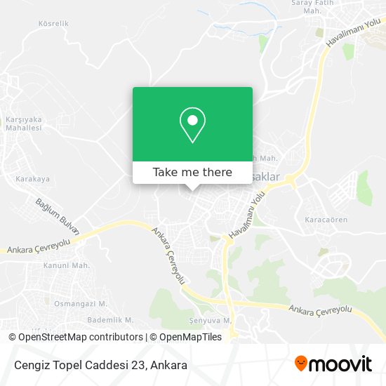 Cengiz Topel Caddesi 23 map