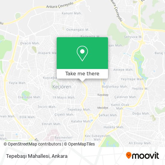 Tepebaşı Mahallesi map