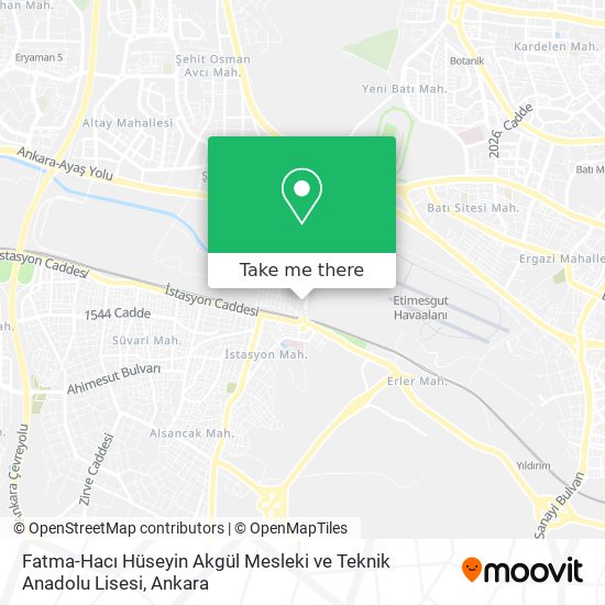 Fatma-Hacı Hüseyin Akgül Mesleki ve Teknik Anadolu Lisesi map