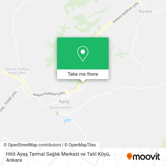 Hitit Ayaş Termal Sağlık Merkezi ve Tatil Köyü map