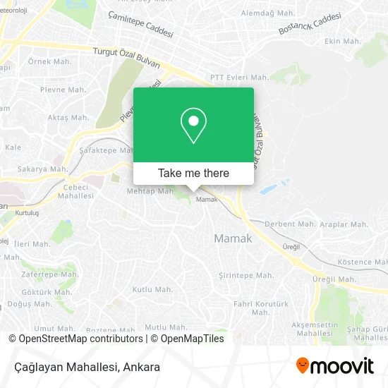 Çağlayan Mahallesi map