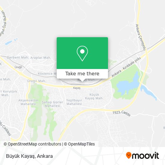 Büyük Kayaş map