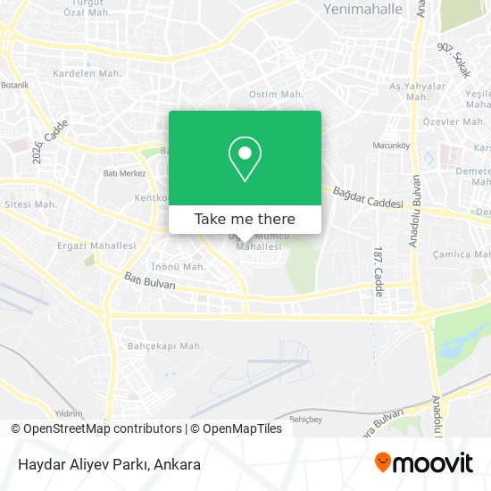 Haydar Aliyev Parkı map