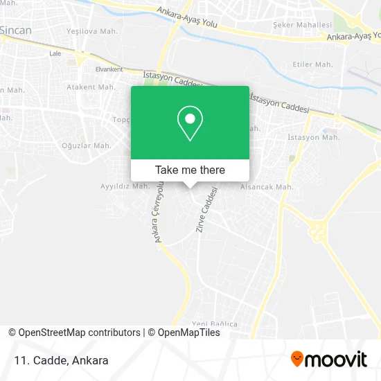 11. Cadde map