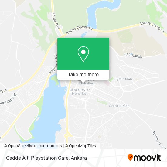 Cadde Alti Playstation Cafe map