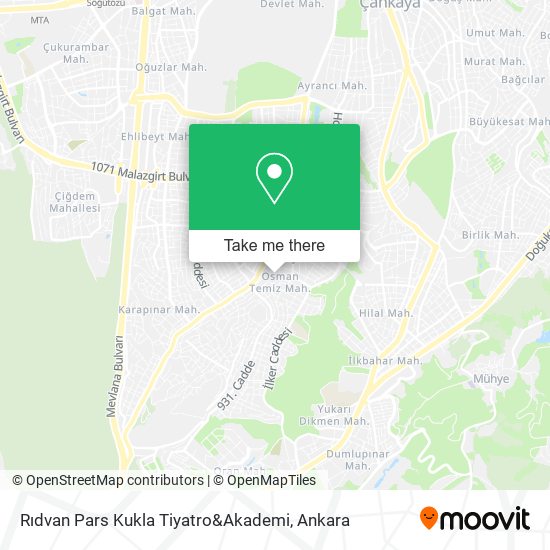Rıdvan Pars Kukla Tiyatro&Akademi map