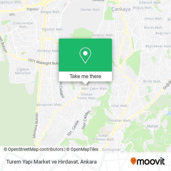 Turem Yapı Market ve Hırdavat map