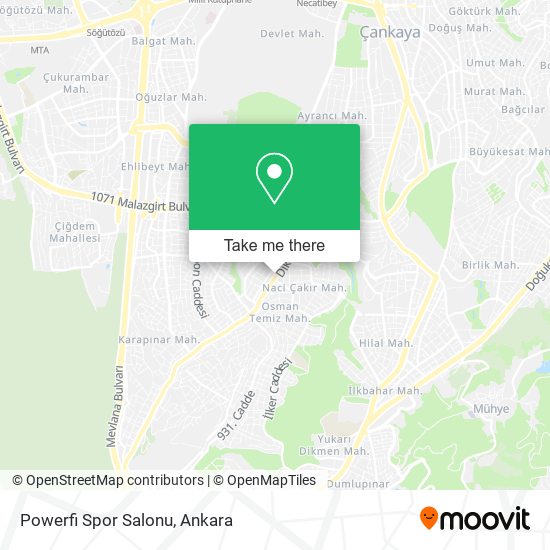 Powerfi Spor Salonu map