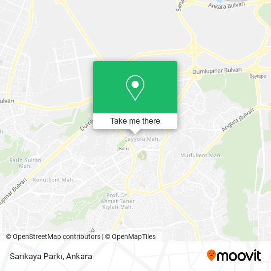 Sarıkaya Parkı map