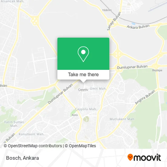 Bosch map
