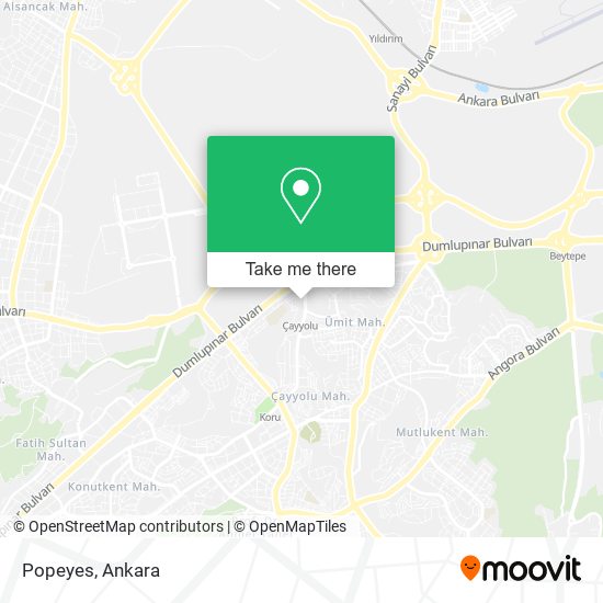 Popeyes map