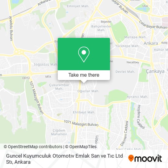 Guncel Kuyumculuk Otomotıv Emlak San ve Tıc Ltd Stı map