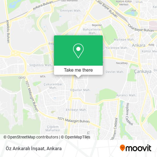 Öz Ankaralı İnşaat map