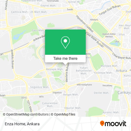 Enza Home map