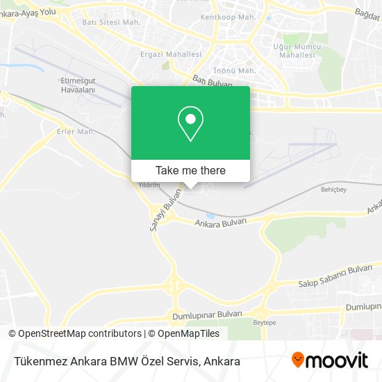 Tükenmez Ankara BMW Özel Servis map