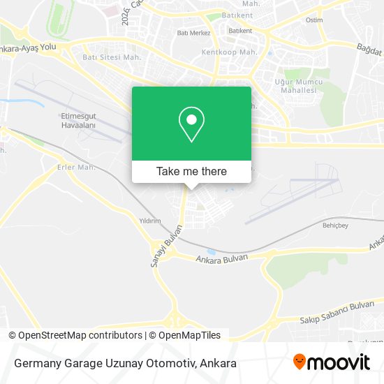 Germany Garage Uzunay Otomotiv map