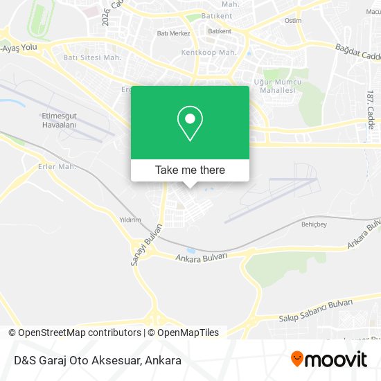 D&S Garaj Oto Aksesuar map