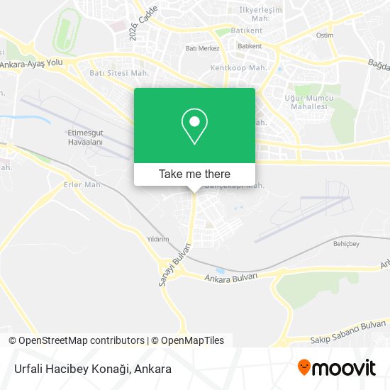 Urfali Hacibey Konaği map