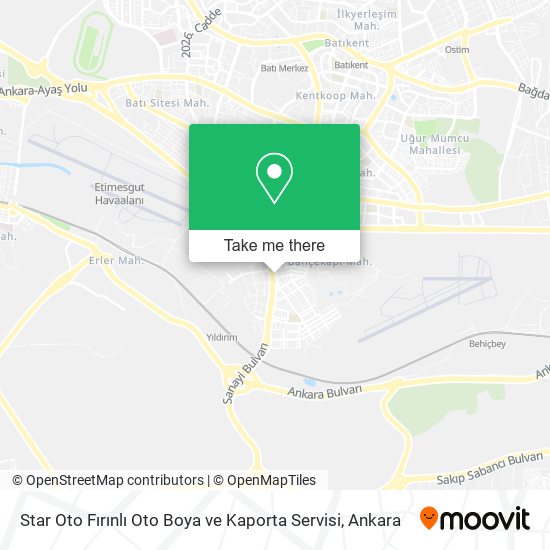 Star Oto Fırınlı Oto Boya ve Kaporta Servisi map
