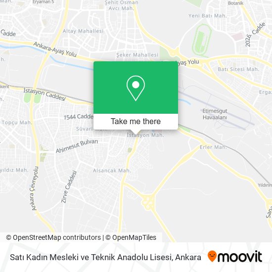 Satı Kadın Mesleki ve Teknik Anadolu Lisesi map