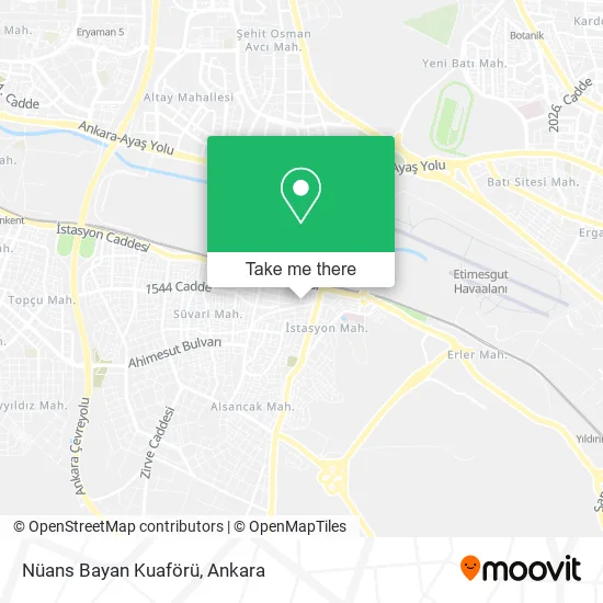 Nüans Bayan Kuaförü map