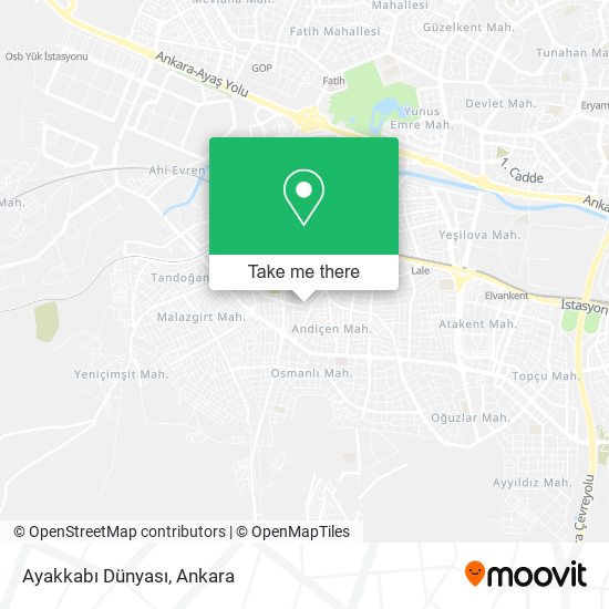 Ayakkabı Dünyası map