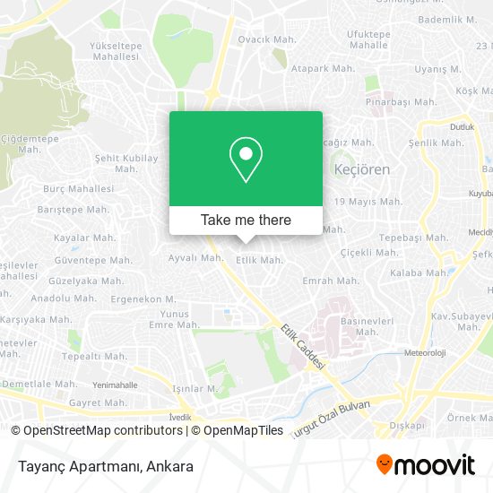 Tayanç Apartmanı map