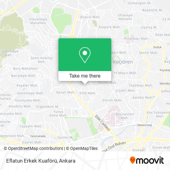 Eflatun Erkek Kuaförü map