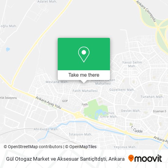 Gül Otogaz Market ve Aksesuar Santiçltdşti map
