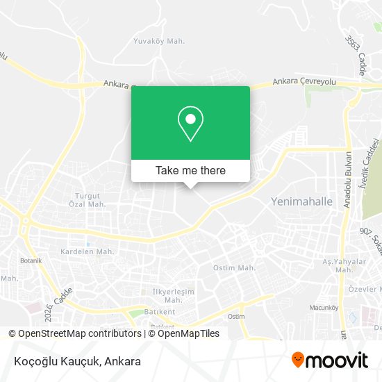 Koçoğlu Kauçuk map