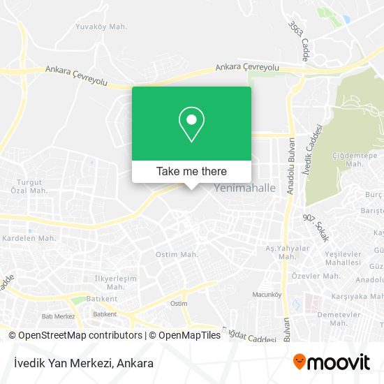 İvedik Yan Merkezi map
