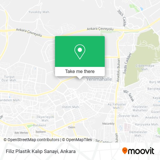 Filiz Plastik Kalıp Sanayi map
