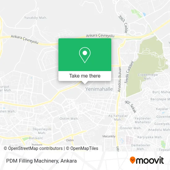 PDM Filling Machinery map