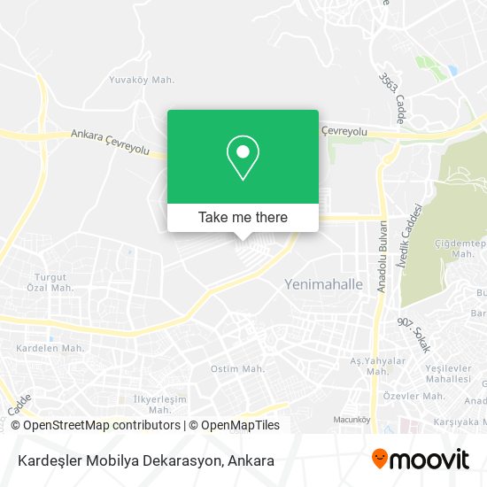 Kardeşler Mobilya Dekarasyon map