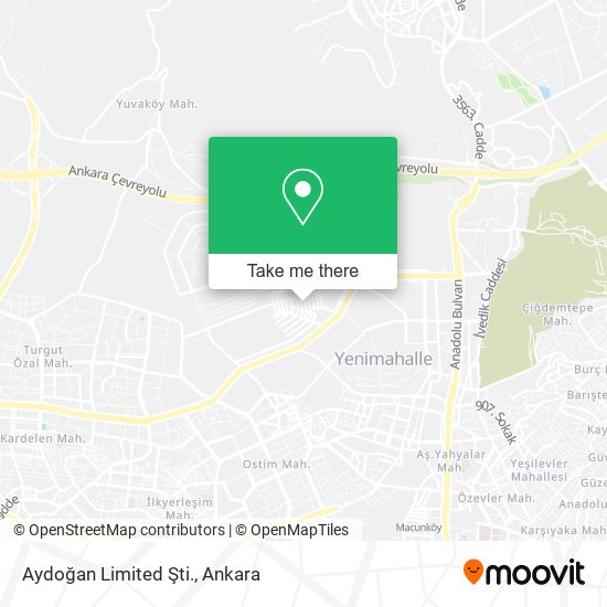 Aydoğan Limited Şti. map