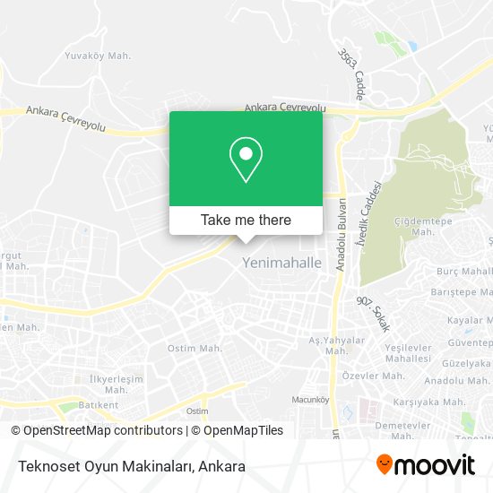 Teknoset Oyun Makinaları map