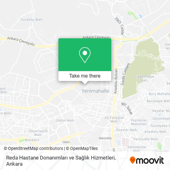 Reda Hastane Donanımları ve Sağlık Hizmetleri map