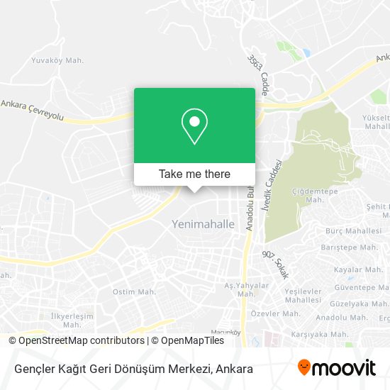 Gençler Kağıt Geri Dönüşüm Merkezi map